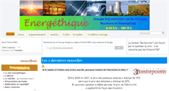 Desktop Screenshot of energethique.com