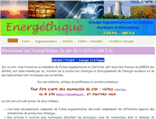 Tablet Screenshot of energethique.com